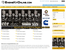Tablet Screenshot of enginekitonline.com